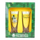 Conjunto de Copos Palmeiras Allmix Lager 300 ml - 2 Unidades