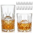 Conjunto de Copos para Beber Moretoes 12 peças 350ml e 325ml