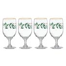 Conjunto de copos para bebidas geladas Lenox Holiday 849606 414ml 4 peças