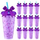 Conjunto de copos para festa Ferrochef 710 ml tema K-pop com laço Conjunto de copos para festa Ferrochef 710 ml tema K-pop com laço