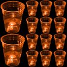 Conjunto de copos que brilham no escuro mishunyus Orange 480 ml (pacote com 24) Conjunto de copos que brilham no escuro mishunyus Orange 480 ml (pacote com 24)