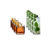 Conjunto de Copos Riedel Drink Specific Rocks & Highball 8 peças