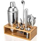Conjunto de coqueteleira Semderm Mixology Bartender Kit de 10 peças