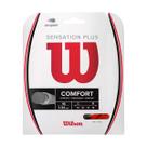 Conjunto de cordas de tênis Wilson Sensation Plus 16, vermelha
