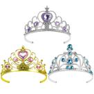 Conjunto de coroa Princess Tiara BIBUTY para meninas de 3 a 6 anos