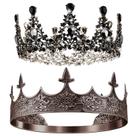 Conjunto de coroas Sureio King and Queen e Acessórios