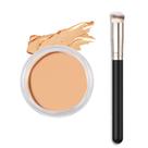 Conjunto de corretivo Kaely Cream Pot Full Coverage com pincel Vegan