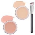 Conjunto de corretivo Kaely Pot Full Coverage com pincel impermeável