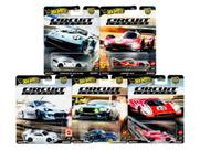 Conjunto de Corrida Hot Wheels Circuit Legends em Metal Fundido 1:64