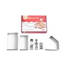Conjunto De Cortadores De Biscoito Em Forma De Casa De Gengibre 3D 10PCS Em Aço Inoxidável Para