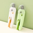 Conjunto de cortadores de unhas, alicates e limas para cães e gatos com luz LED Conjunto completo de tesoura 3 em 1