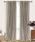 Conjunto de cortinas 100% Blackout Shield Linen 50x213cm