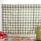 Conjunto de Cortinas ACHIM Buffalo Check 147x61 cm Taupe Marfim Conjunto de Cortinas ACHIM Buffalo Check 147x61 cm Taupe Marfim