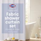 Conjunto de cortinas de chuveiro CLOROX Bathroom Waterproof com forro 70x72