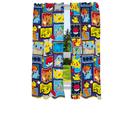Conjunto de cortinas de janela e cortinas Franco Pokemon 208x160cm