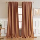 Conjunto de cortinas DUALIFE de 120 polegadas e 2 painéis com isolamento térmico Conjunto de cortinas DUALIFE de 120 polegadas e 2 painéis com isolamento térmico