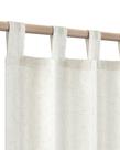 Conjunto de cortinas KOUFALL Farmhouse Linen 213x213cm com 2 painéis