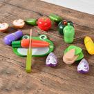 Conjunto de cozinha Cutting Pretend Toy com faca e tábua de cortar