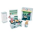 Conjunto de cozinha Dollhouse Furniture Tender Leaf Toys Dovetail