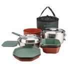 Conjunto de cozinha Gerber Gear Compleat, seguro para lava-louças, acampamento, 16 unidades Conjunto de cozinha Gerber Gear Compleat, seguro para lava-louças, acampamento, 16 unidades