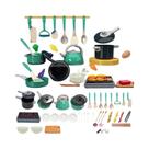 Conjunto De Cozinha Infantil 92/69/59 PCS Brinquedos De Cozinha De Imitação Com Panelas, Utensílios