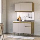 Conjunto de Cozinha Modulada 2 Peças 1 Aéreo e 1 Balcão Margarida Yescasa