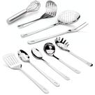 Conjunto de cozinhar e servir Lu Cucina Premium em aço inoxidável 9 unidades