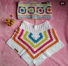 Conjunto de crochê Conjunto de crochê