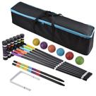 Conjunto de croquet DealKits Premium para 6 jogadores com bolsa de transporte 35"