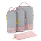 Conjunto de Cubos de Compressão BAGSMART para Viagens - 4 Peças para Mulheres Conjunto de Cubos de Compressão BAGSMART para Viagens - 4 Peças para Mulheres