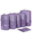 Conjunto de cubos de compressão BAGSMART Travel 6 com bolsa de sapatos