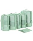 Conjunto de Cubos de Compressão BAGSMART Travel 6 com Bolsa para Sapatos Conjunto de Cubos de Compressão BAGSMART Travel 6 com Bolsa para Sapatos