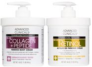 Conjunto de cuidados com a pele Advanced Clinicals Retinol Cream + Colágeno