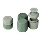 Conjunto de cuidados com a pele Cadence Core para recipientes de viagem com etiquetas, 5 unidades