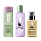 Conjunto de cuidados com a pele Clinique 3-Step Clean para pele seca