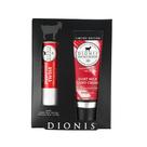 Conjunto de cuidados com a pele Dionis Goat Milk para mãos e protetor labial