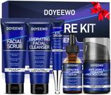 Conjunto de cuidados com a pele DOYEEWO para homens, hidratante e antienvelhecimento, rugas Conjunto de cuidados com a pele DOYEEWO para homens, hidratante e antienvelhecimento, rugas