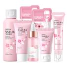 Conjunto de cuidados com a pele Fashion Base Sakura Women com limpador e sérum