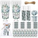 Conjunto de cuidados com a pele Heigble Fall Pumpkin Lip Balm Creme para mãos 144 unidades