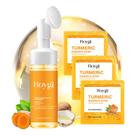 Conjunto de cuidados com a pele HOYGI Turmeric Face Wash & Sabonete em Barra para toda a pele