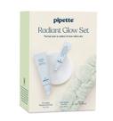 Conjunto de cuidados com a pele Pipette Radiant Glow com máscara e gel para os olhos, 3 peças