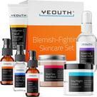 Conjunto de cuidados com a pele YEOUTH Vitamin C para sabonete facial, tônico, sérum e creme Conjunto de cuidados com a pele YEOUTH Vitamin C para sabonete facial, tônico, sérum e creme