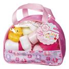 Conjunto de cuidados com bebês Toysmith com babador, prato, colheres, xícaras e muito mais, 30 unidades