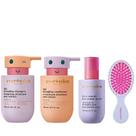 Conjunto de cuidados com o cabelo Evereden Kids Shampoo, condicionador e escova