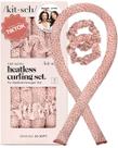 Conjunto de Curling Kitsch Satin Heatless Overnight - Com Haste de Bandana