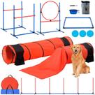 Conjunto de cursos de agilidade para cães VEVOR, 13 unidades com 2 túneis e sacos de areia