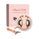 Conjunto De Curvador De Cílios Magnético 6D Rosa, Cílios Reutilizáveis Feitos À Mão Com Aplicador,