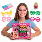 Conjunto De Customizar Óculos Kit Festa Com Pedrinhas Adesivas Para Meninas Conjunto De Customizar Óculos Kit Festa Com Pedrinhas Adesivas Para Meninas