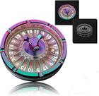 Conjunto de D&D metálico Roulette Dice Spinner FLUEFOWL G20 Dragon