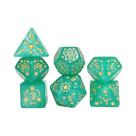 Conjunto De Dados Acrílicos 7 Peças Dungeons And Dragons Beautiful Stars Para Entretenimento Em